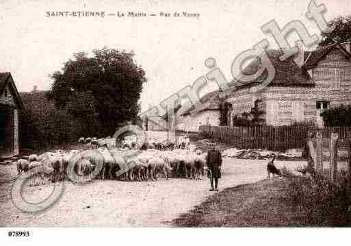 Ville de SAINTETIENNESBARBUISE, carte postale ancienne