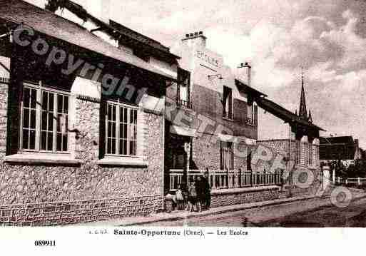 Ville de SAINTEOPPORTUNE, carte postale ancienne