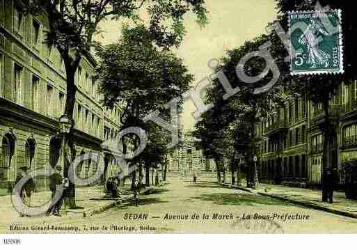 Ville de SEDAN, carte postale ancienne