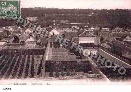 Ville de THOMERY, carte postale ancienne