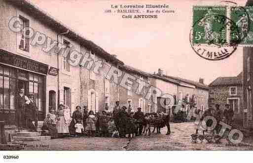 Ville de BASLIEUX, carte postale ancienne