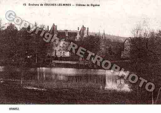 Ville de COUCHES, carte postale ancienne