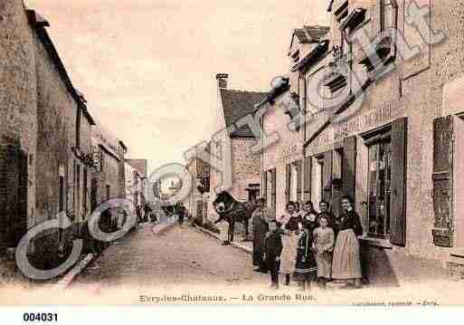 Ville de EVRYGREGYSURYERRE, carte postale ancienne