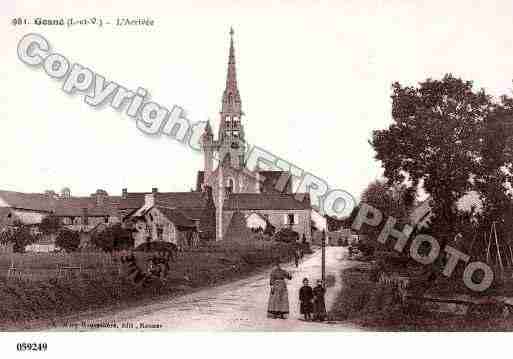 Ville de GOSNE, carte postale ancienne