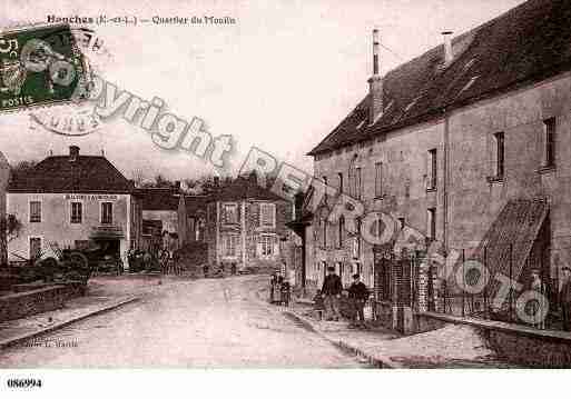 Ville de HANCHES, carte postale ancienne