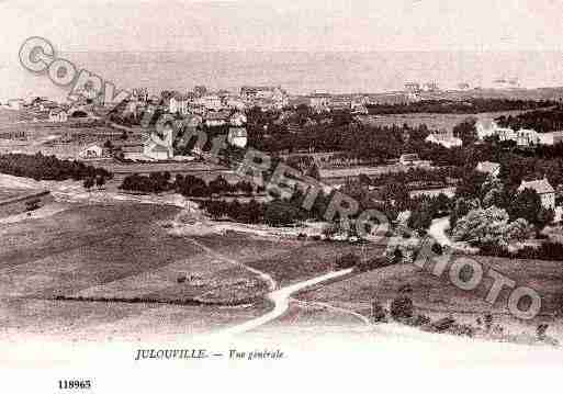 Ville de JULLOUVILLE, carte postale ancienne