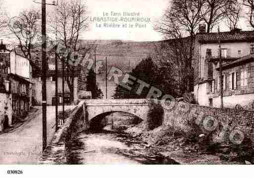 Ville de LABASTIDEROUAIROUX, carte postale ancienne