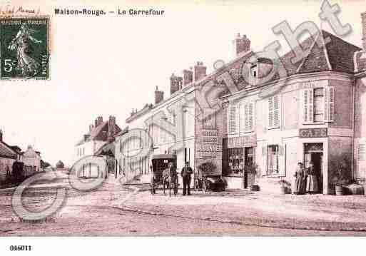 Ville de MAISONROUGE, carte postale ancienne