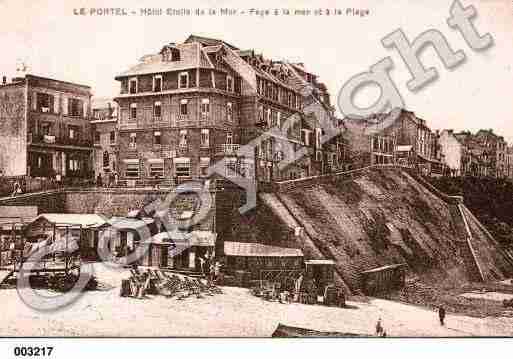 Ville de PORTEL(LE), carte postale ancienne