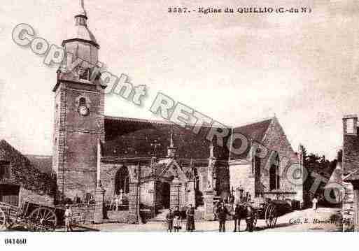 Ville de QUILLIO(LE), carte postale ancienne