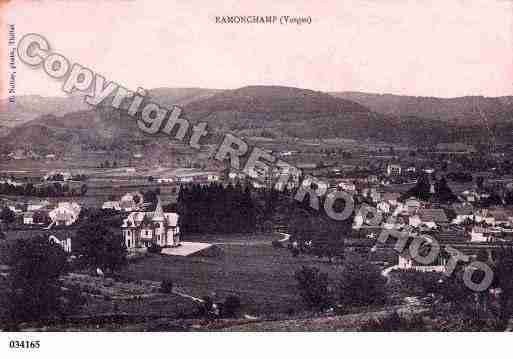 Ville de RAMONCHAMP, carte postale ancienne