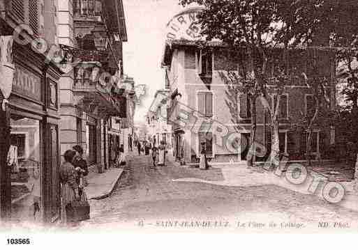 Ville de SAINTJEANDELUZ, carte postale ancienne