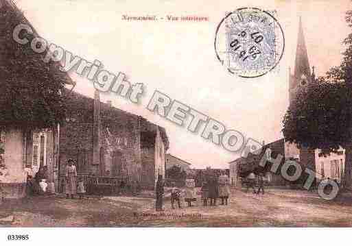 Ville de XERMAMENIL, carte postale ancienne