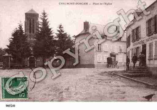 Ville de CHAUMONTPORCIEN, carte postale ancienne