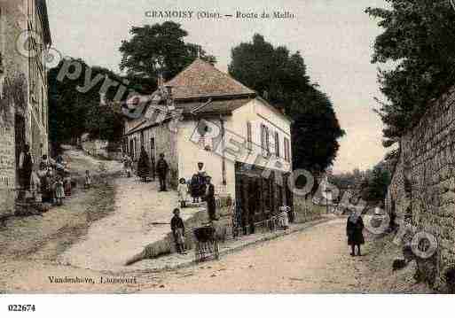 Ville de CRAMOISY, carte postale ancienne