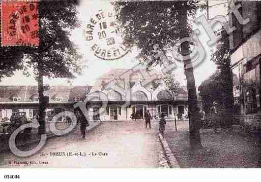 Ville de DREUX, carte postale ancienne