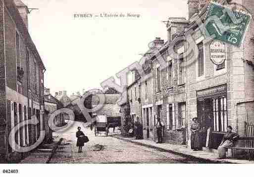 Ville de EVRECY, carte postale ancienne