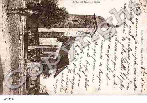 Ville de GOURGEON, carte postale ancienne
