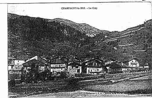 Ville de GUNSBACHVILLAGE, carte postale ancienne