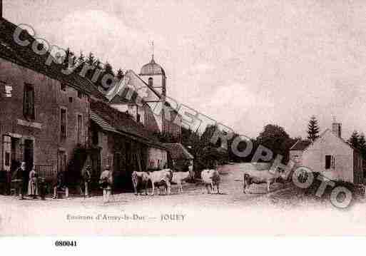 Ville de JOUEY, carte postale ancienne