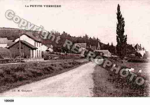 Ville de PETITEVERRIERE, carte postale ancienne