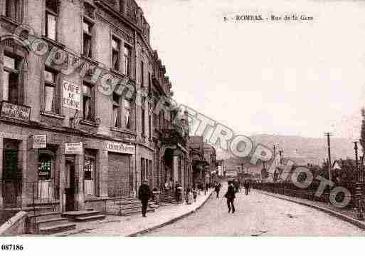 Ville de ROMBAS, carte postale ancienne