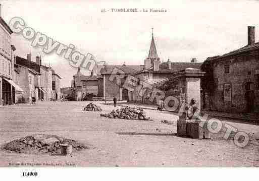 Ville de TOMBLAINE, carte postale ancienne