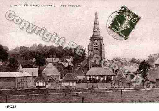 Ville de TRANSLOY(LE), carte postale ancienne