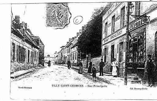 Ville de ULLYSTGEORGES, carte postale ancienne