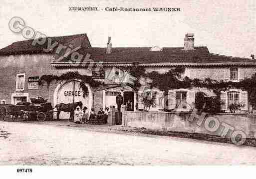 Ville de XERMAMENIL, carte postale ancienne