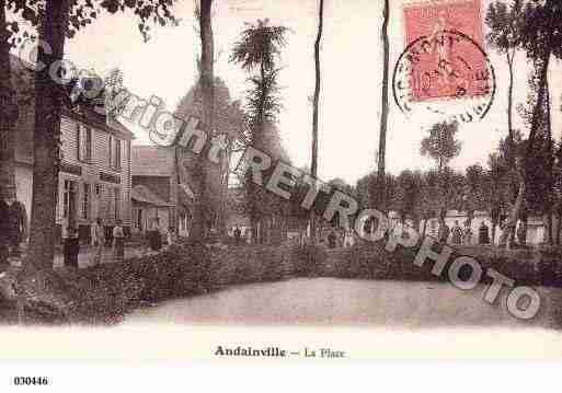 Ville de ANDAINVILLE, carte postale ancienne
