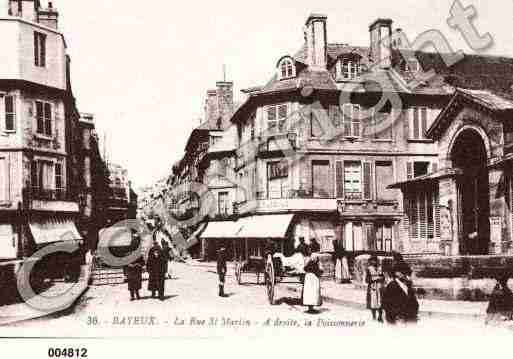 Ville de BAYEUX, carte postale ancienne