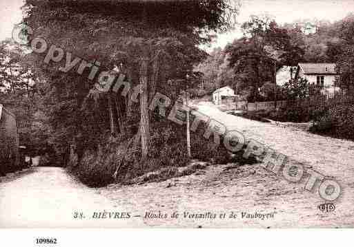 Ville de BIEVRES, carte postale ancienne