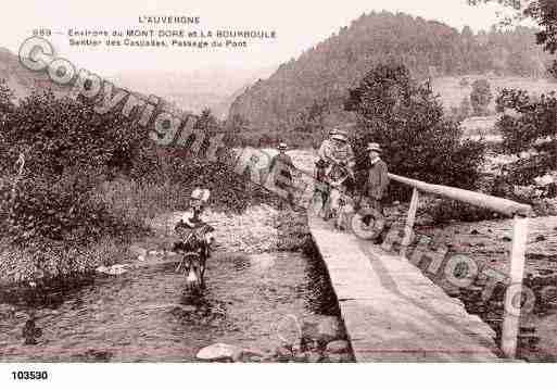 Ville de BOURBOULE(LA), carte postale ancienne