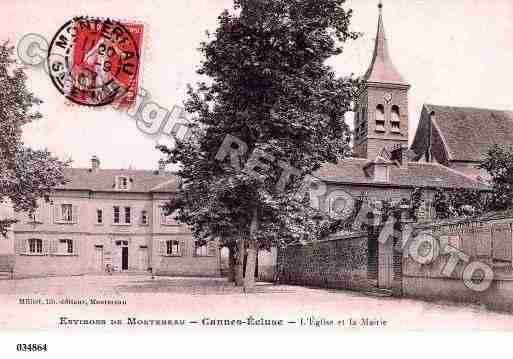Ville de CANNESECLUSE, carte postale ancienne