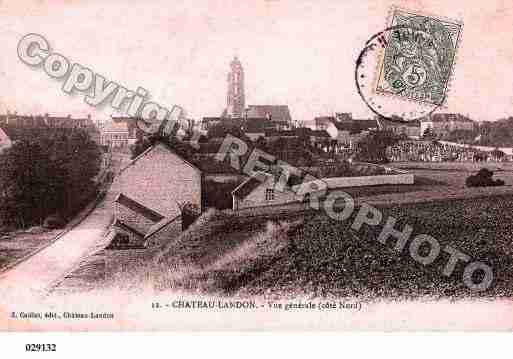 Ville de CHATEAULANDON, carte postale ancienne