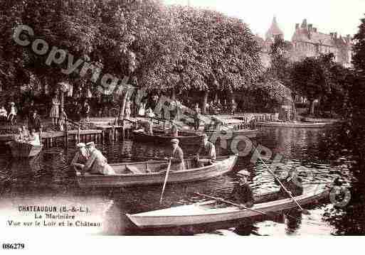 Ville de CHATEAUDUN, carte postale ancienne