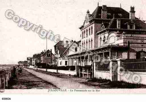Ville de JULLOUVILLE, carte postale ancienne
