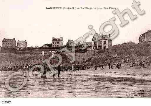 Ville de LANCIEUX, carte postale ancienne