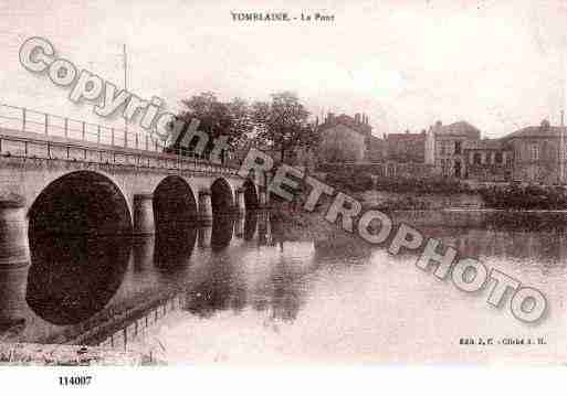 Ville de TOMBLAINE, carte postale ancienne