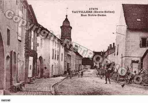 Ville de VAUVILLERS, carte postale ancienne