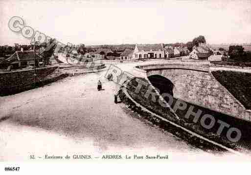 Ville de ARDRES, carte postale ancienne