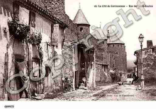 Ville de CARCASSONNE, carte postale ancienne