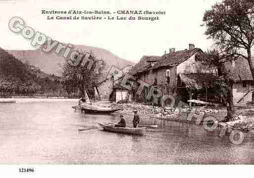 Ville de CHANAZ, carte postale ancienne