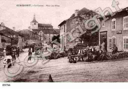 Ville de GIRMONT, carte postale ancienne