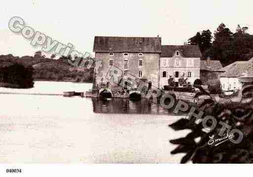 Ville de GREZNEUVILLE, carte postale ancienne