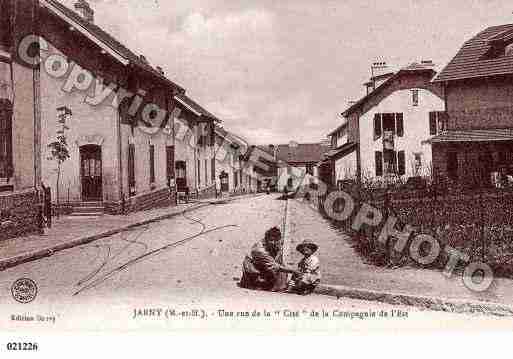 Ville de JARNY, carte postale ancienne