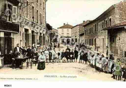 Ville de PERIGNEUX, carte postale ancienne