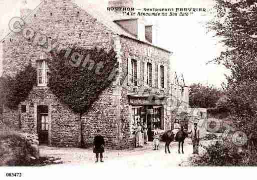 Ville de RONTHON, carte postale ancienne