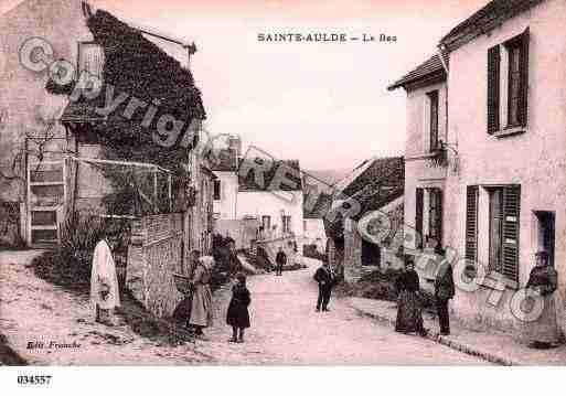 Ville de SAINTAULDE, carte postale ancienne